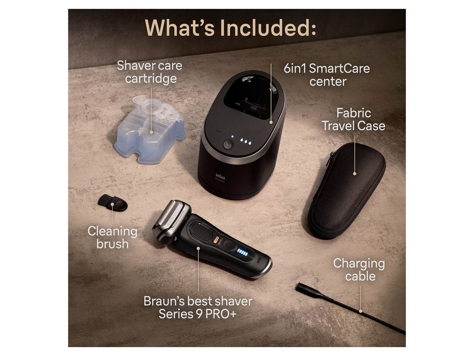Braun Series 9 Pro+ 9560cc Braun Series 9 Pro+ 9560cc